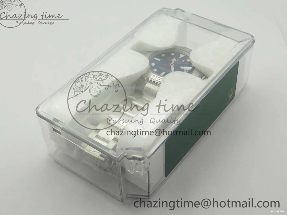 ARF on 1:1 Bracelet Best SH3135 116622 Edition Blue Dial SS Yacht-Master 0115